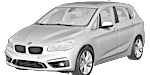 BMW F45 P002A Fault Code